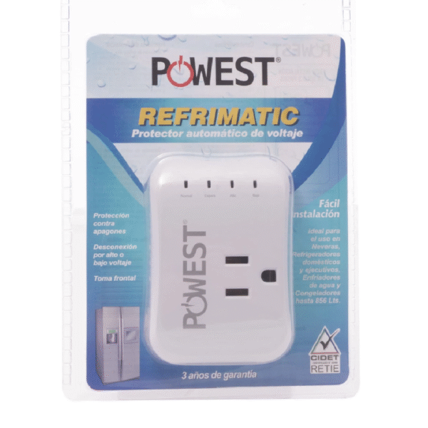 PROTECTOR DE VOLTAGE 120V/10A REFRIMATIC