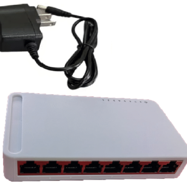 SWITCH GIGABIT 10/100/1000Mbps 8P RJ-45  PLASTICO - Imagen 2