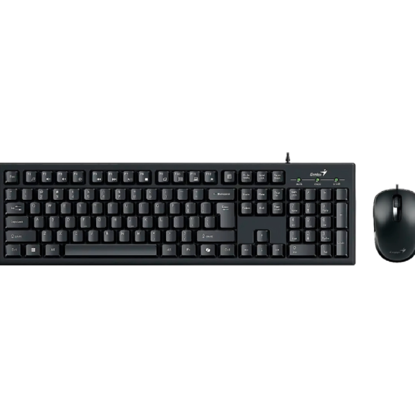 TECLADO GENIUS USB CON MOUSE OPTICO WIRED USB - Imagen 2