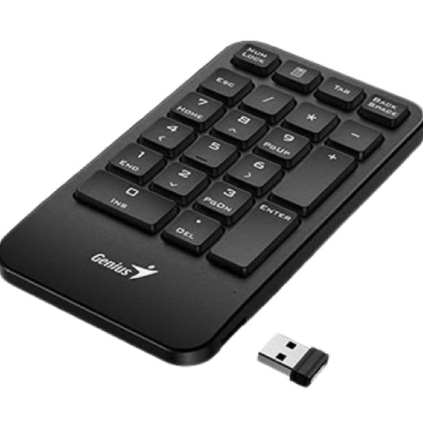 TECLADO NUMERICO GENIUS WIRELESS NUMPAD 1000 SP USB Black - Imagen 2