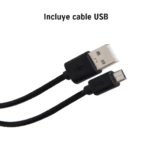 LINTERNA ALUMINIO 420LM BATERIA ION LITIO IP44 - Imagen 5