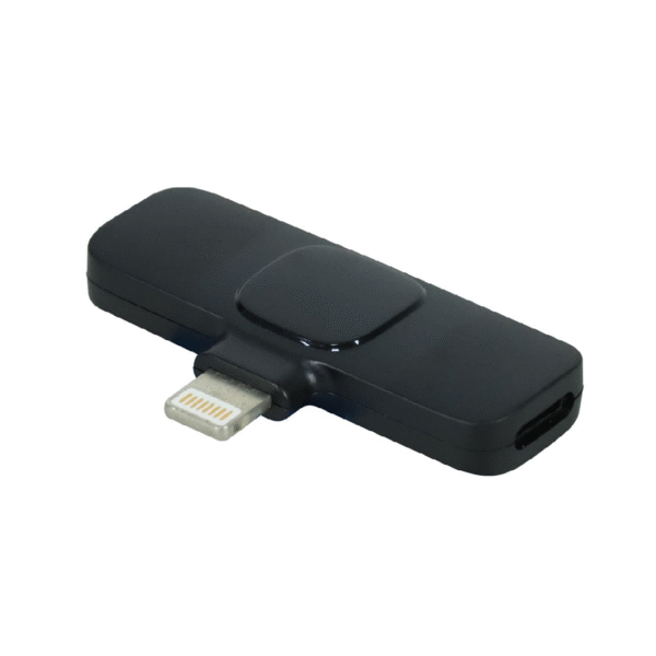 MICROFONO DE SOLAPA DUO K9 IPHONE INALAMBRICO - Imagen 4