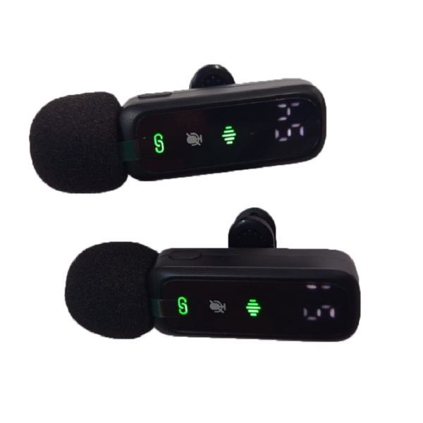 MICROFONO DE SOLAPA DUO TIPO C INALAMBRICO - Imagen 4