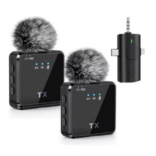 MICROFONO SOLAPA WIRILESS 3EN1 F11-2