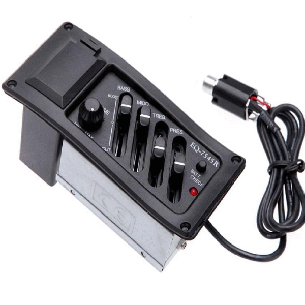 SISTEMA ECUALIZADOR DE 4 BANDAS PARA GUITARRA ACÚSTICA - Imagen 2