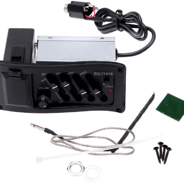 SISTEMA ECUALIZADOR DE 4 BANDAS PARA GUITARRA ACÚSTICA - Imagen 4