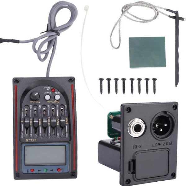 SISTEMA ECUALIZADOR DE 5 BANDAS DIGITAL PARA GUITARRA ACÚSTICA - Imagen 5