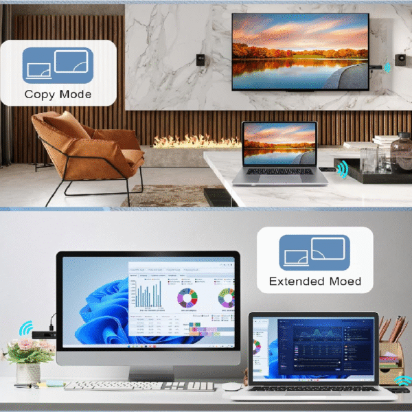 TRANSMISOR Y RECEPTOR INALÁMBRICO HDMI 50M DISTANCIA - Imagen 5