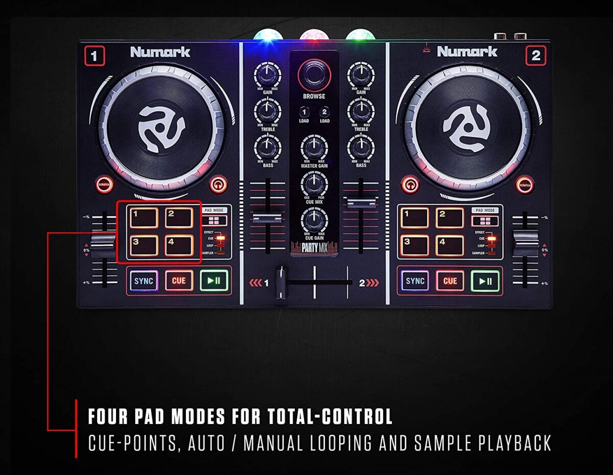 CONTROLADOR NUMARK PARTY MIX - Imagen 5