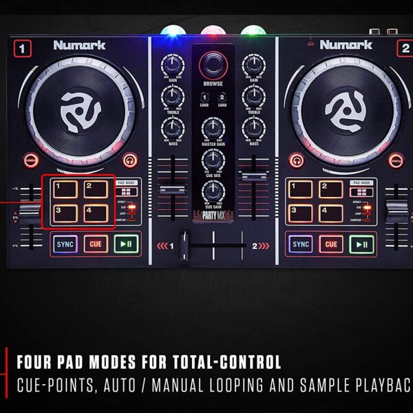 CONTROLADOR NUMARK PARTY MIX - Imagen 5