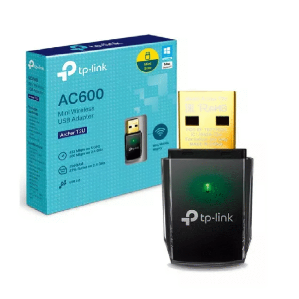 ADAPTADOR INALAMBRICO USB BANDA DUAL AC600