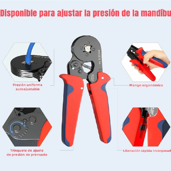 KIT REMACHADORA Y TERMINALES DE PUNTA 1231 PCS - Imagen 3