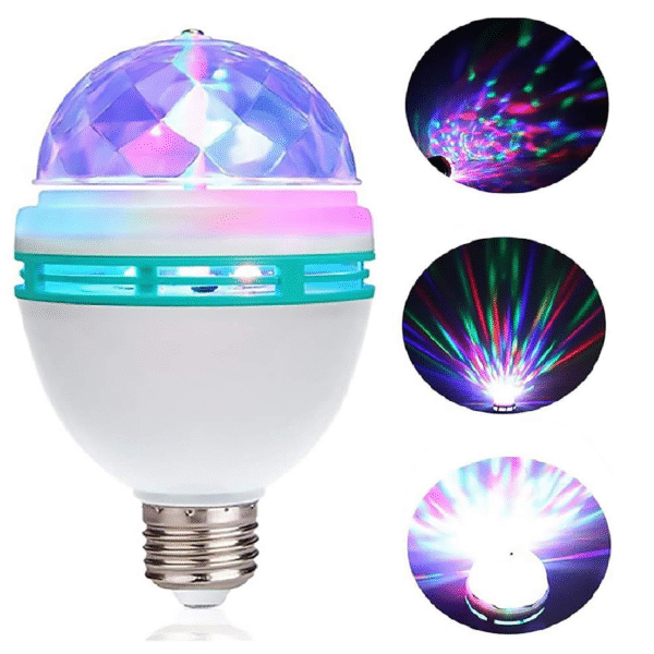 LUZ LED TIPO FOCO DISCOTECA MULTICOLOR