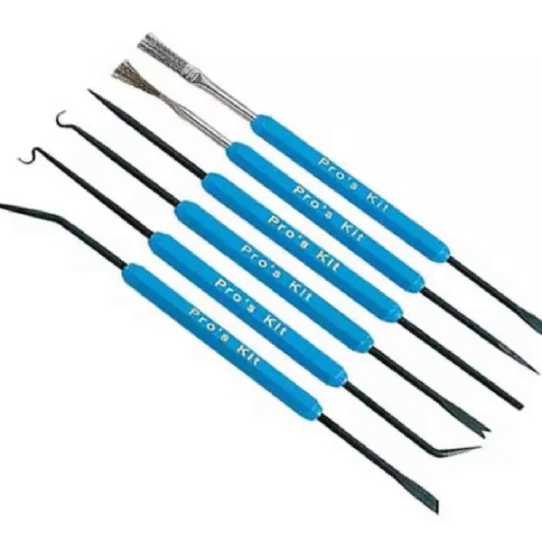 KIT DE LIMPIEZA DE SOLDADURA PROSKIT 6PZS - Imagen 2