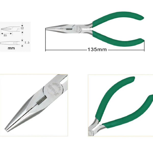 PINZA 5" PUNTA LARGA - Imagen 2