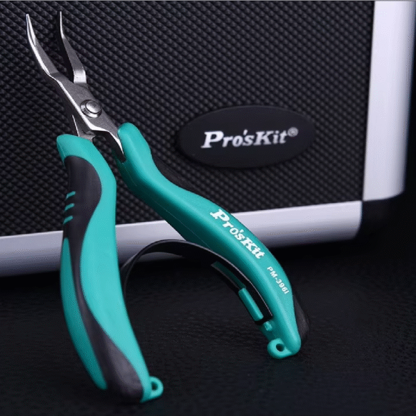 PINZA PICO CURVA DE PRESICION TIPO STAINLESS