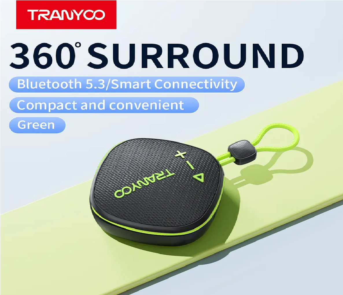 ARLANTE PEQUEÑO PORTÁTIL-INALÁMBRICO PARA EXTERIORES 7 ARLANTE PEQUEÑO PORTÁTIL-INALÁMBRICO PARA EXTERIORES VERDE - Imagen 1