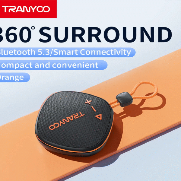 PARLANTE PEQUEÑO PORTÁTIL-INALÁMBRICO PARA EXTERIORES NARANJA