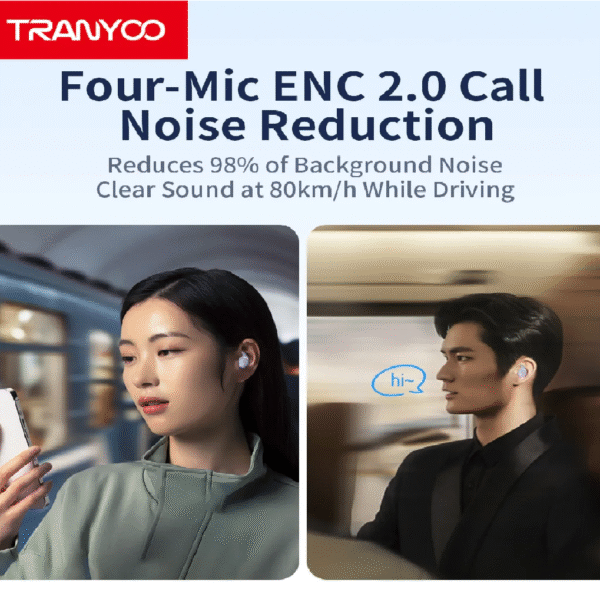 AUDIFONOS BLUETOOTH CON CANCELACIÓN ACTIVA DE RUIDO BLANCO - Imagen 5