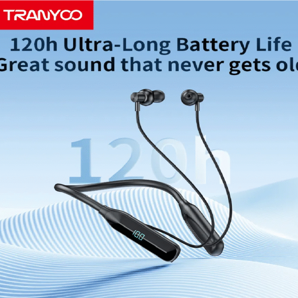 AURICULARES DEPORTIVOS BLUETOOTH CON BANDA PARA EL CUELLO 120H