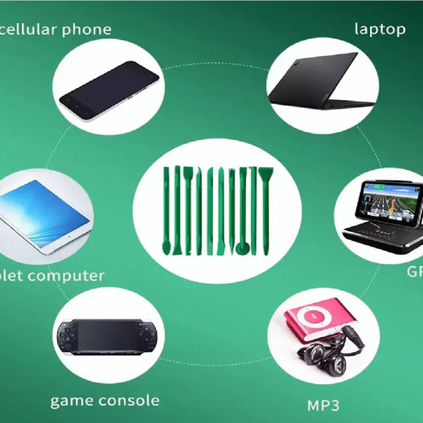 KIT DE HERRAMIENTAS 10 EN 1 PARA DESMONTAR TELÉFONOS MÓVILES Y TABLETS - Imagen 4