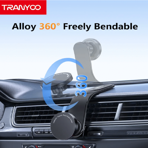 SOPORTE MAGNETICO DE TELEFONO CON VELCRO PARA VEHICULO - Imagen 3