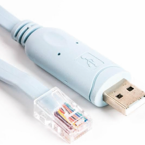 CABLE DE CONSOLA USB 2.0 A RJ45 2 METROS - Imagen 2