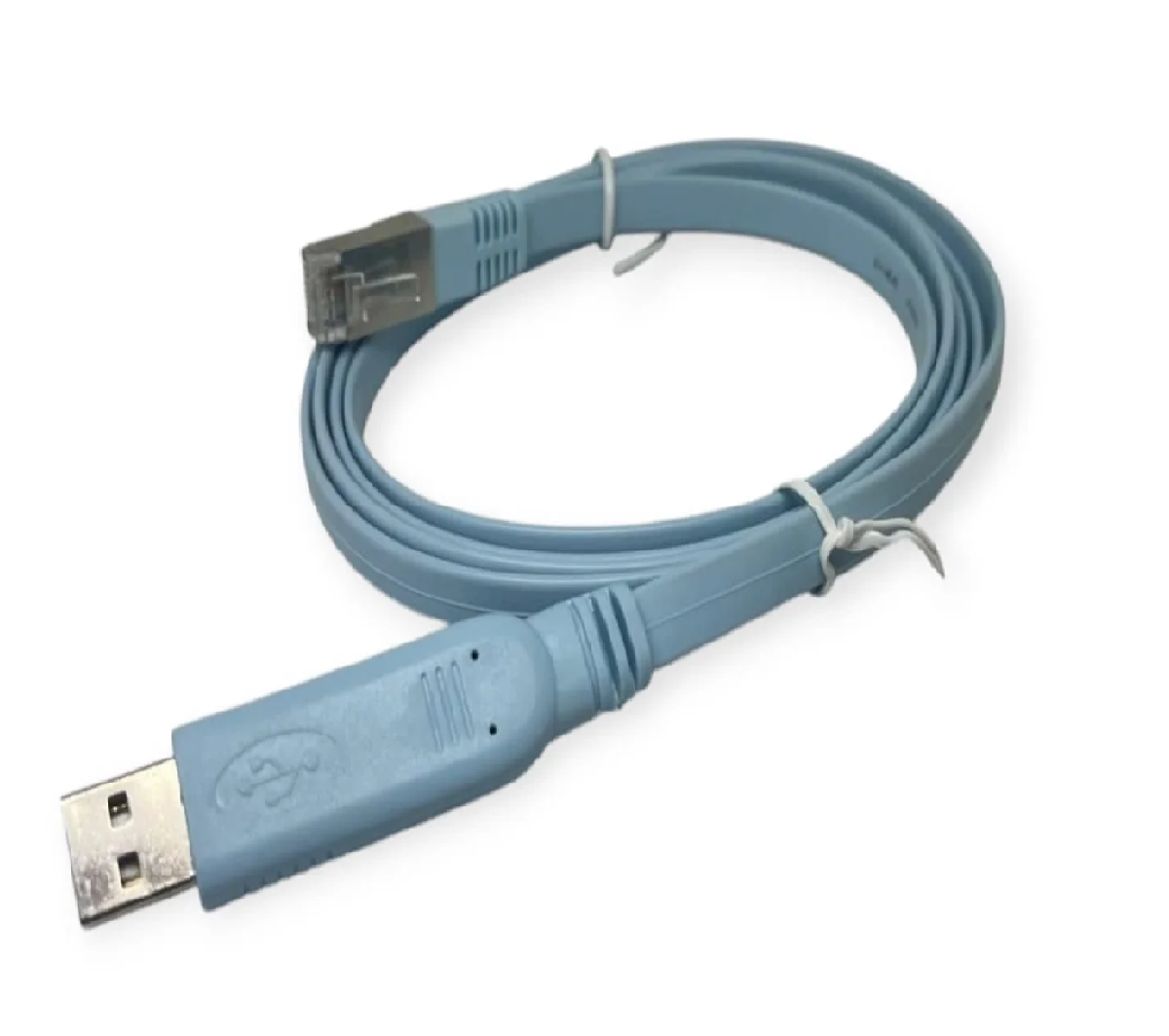 CABLE USB A RJ45 1 MTS CABLE DE CONSOLA USB 2.0 A RJ45 1 METRO - Imagen 1