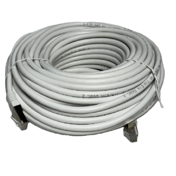 PATCH CORD 30M CAT6A S-FTP BLANCO