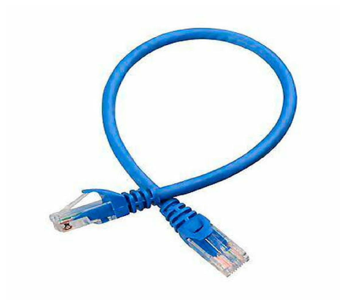 PATCH CORD 50CM CAT 6 AZUL PATCH CORD 50CM CAT 6 AZUL - Imagen 1