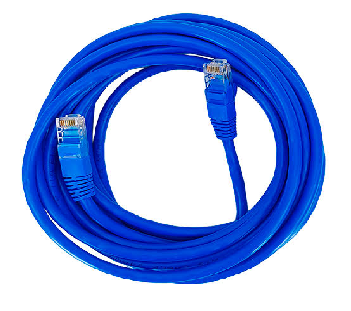 PATCH CORD 5M CAT 6 AZUL PATCH CORD CAT6 5M AZUL - Imagen 1