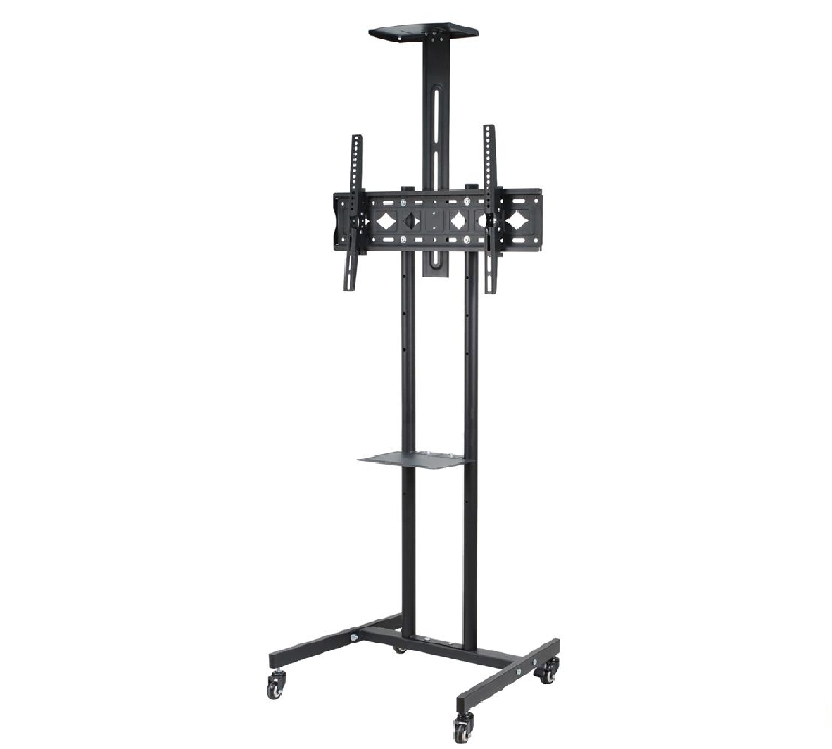 SOPORTE DE PISO MOVILE EVL PARA TV 32 HASTA 75 METALICO 1 SOPORTE DE PISO MOVILE EVL PARA TV 32" HASTA 75 METALICO - Imagen 1